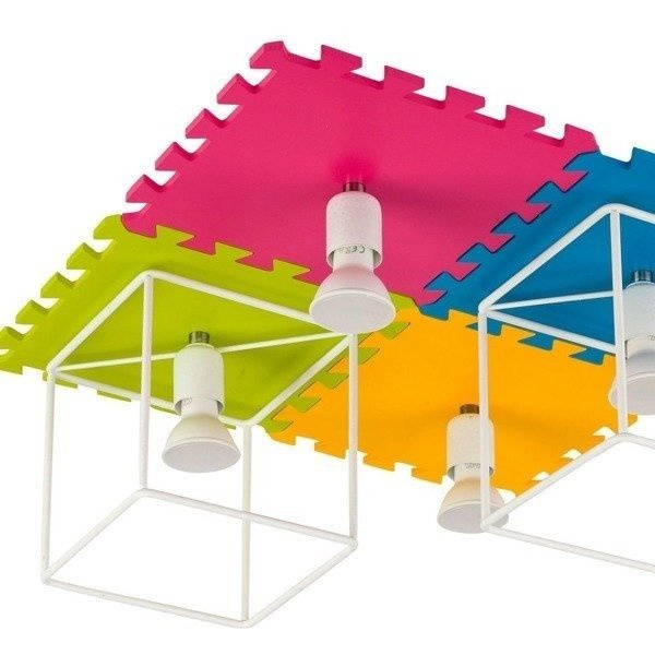Kolorowa lampa sufitowa BLOCKS IV 39cm 