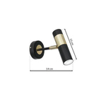 Kinkiet DALLAS GOLD 1xGU10 3W MLP6544