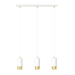 FUMIKO 3 WH/GOLD