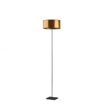 Minimalistyczna lampa stojąca złota lub miedziana MEKSYK MIRROR