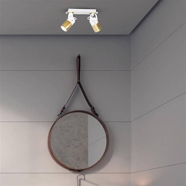 Lampa sufitowa WILSON WHITE 2xGU10 MLP5751