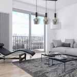 Nowoczesna lampa wisząca listwa ROMA BLACK MLP6485