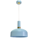 Nowoczesna lampa wisząca MALMO BLUE 1xE27 MLP6201