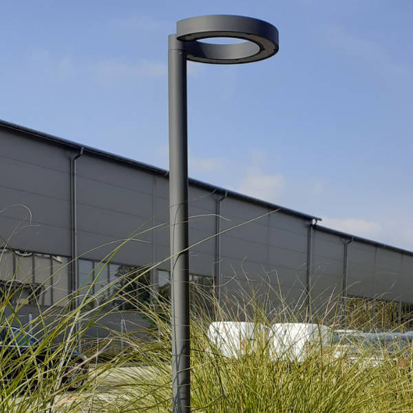 Słupek latarnia ogrodowa POLE LED grafitowy 220cm