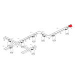 Końcówka zasilająca PROFILE RECESSED POWER END CAP WHITE