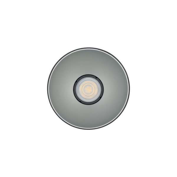 Spot sufitowy designerski tuba POINT TONE czarny/srebrny śr. 12,7 cm