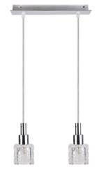 Lampa sufitowa32-05922 Rubik 2X40 G9chrom kryształ