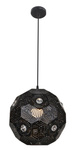 Lampa sufitowa wisząca 1X40W E27 czarny EUPHORIA 31-69764