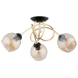 Lampa sufitowa ALFA MODENA ZŁOTA 3xE27 60cm | 62295