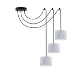 Lampa wisząca do pokoju dziecięcego miętowa Świetlisty Diamencik