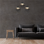 Lampa wisząca INDUSTRIALNA CLIFF BLACK 3xE27 MLP5525