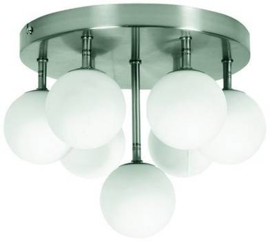 LAMPA SUFITOWA  CANDELLUX ETIUDA 97-89314 PLAFON  230V NIKIEL MAT