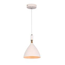 Nowoczesna lampa wisząca OTTO WHITE/GOLD 1xE27 ML6159