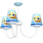 Lampa do pokoju dziecięco  RYBKA MiniMini 3xE14
