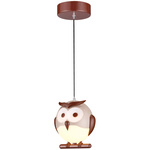 LAMPA WISZĄCA OWL 1XE14 LED ML243