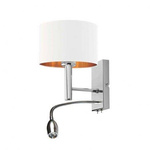 Kinkiet FLORYDA GOLD z panelem LED