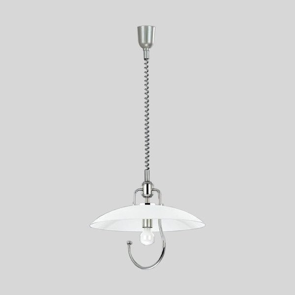 Nowoczesny lampa sufitowa HAK I chrom śr. 48cm