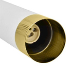 Nowoczesna lampa wisząca DANI WHITE/GOLD 3xGU10 MLP6236