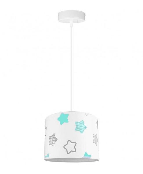 Lampa Wisząca do Pokoju Dziecka Abażur we Wzory