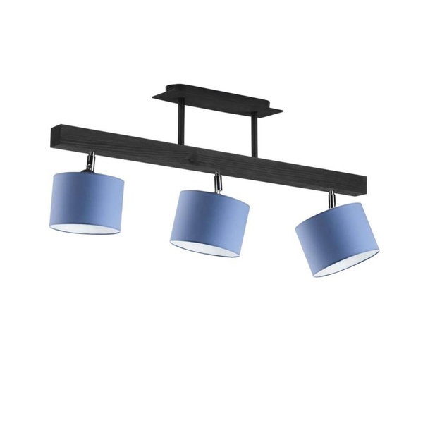 Lampa sufitowa do pokoju dziewczynki różowe abażury Hollywood