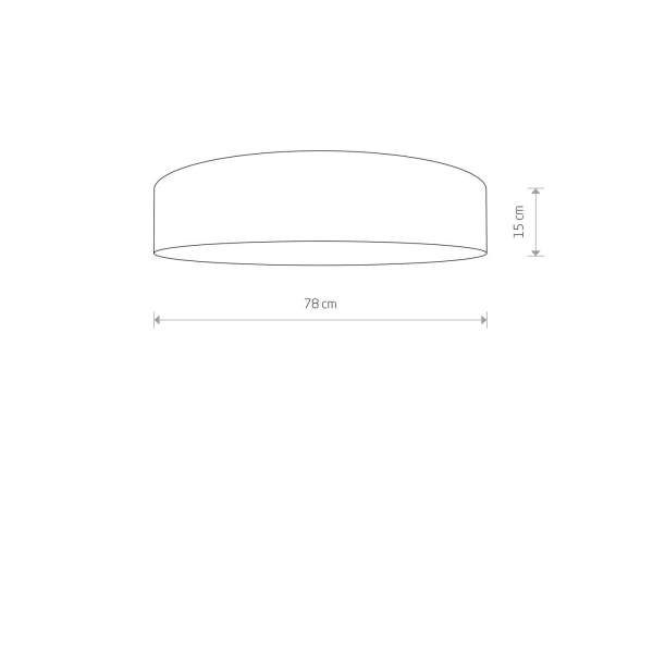Dyfuzor TURDA, LAGUNA, MIST, CROCO 78cm