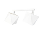 Lampa sufitowa dla dziecka czerwone abażury regulowana 2-punktowa Diament 2xE27 Led 