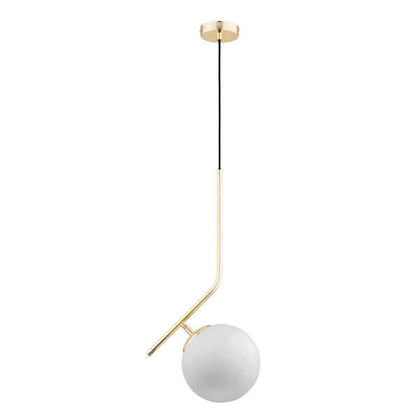 Lampa wisząca ALFA LIBERTY 200 PRO ZŁOTA 1xE27 25cm | 61229