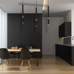 Lampa wisząca MONZA BLACK / GOLD 3xG9 8W MLP6334