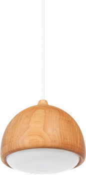 Lampa wisząca nad stół drewniana ACORN I