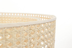 Lampa w stylu Boho Rotang z naturalnego ratanu- średnica 50 cm 