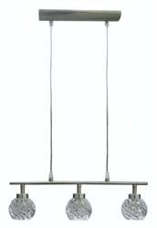 Lampa sufitowa Candellux 33-27408 Gira 3X40 G9 satyna nikiel