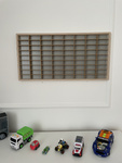 Półka na resoraki Hot Wheels drewniana organizer do pokoju dziecka 72SZ