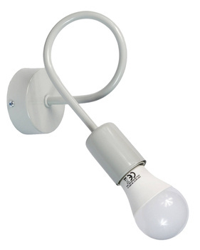 Kinkiet do pokoju dziecka szary w stylu loft  Mondo