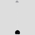 Lampa wisząca zwis WATERFALL czarna śr. 14cm