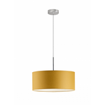 Lampa wisząca do pokoju dziewczynki różowa Tęczowy Cylinder 40 cm 2xE27