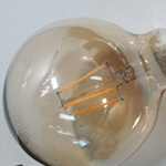 Żarówka FILAMENT LED E27 4W ciepła 2200K kula G95 VINTAGE