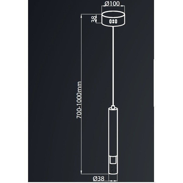 Lampa wisząca ALBA I LED