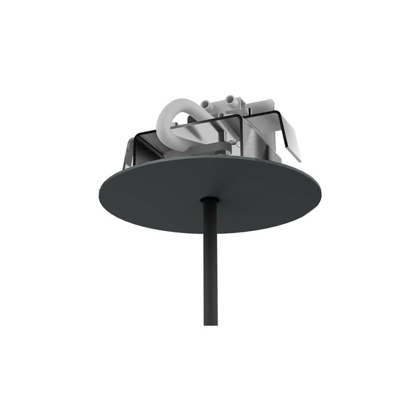 Podtynkowy uchwyt CAMELEON CANOPY F BLACK czarny śr 8cm