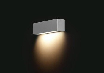 Kinkiet STRAIGHT WALL SILVER XS 26cm