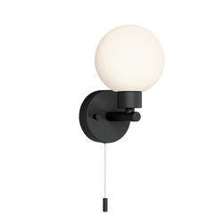 Lampa ścienna kinkiet SIMI IP44 25W wys. 17,7cm | czarny