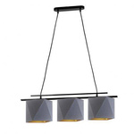 Nowoczesna lampa wisząca złoty środek Malibu Gold