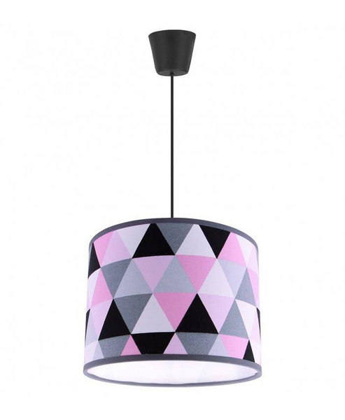 Lampa do pokoju dziecka z kolorowym z abażurem 