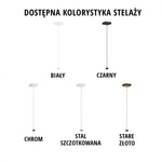 Lampa wisząca do pokoju dziecięcego SALLO niebieski abażur