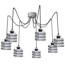 Lampa wiszaca LARS GREY 7xE27