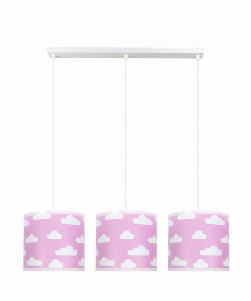 Lampa dziecięca kolorowa abażury w zwierzątka kontury