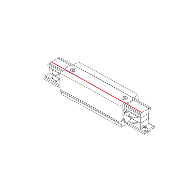 Łącznik CTLS POWER STRAIGHT CONNECTOR WHITE