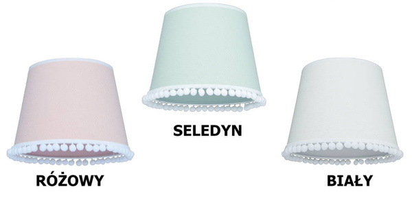 Abażur do lampy Pompony 