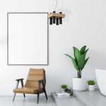 Nowoczesna lampa wisząca WEST BLACK 4xGU10 MLP5512