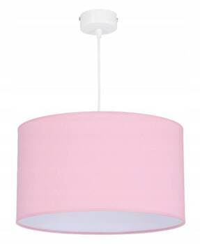 Lampa sufitowa dla dziewczynki różowa Pink abażur 35 cm 1xE27