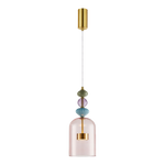 Lampa wisząca ARTE 12W LED śr. 16cm mosiądz